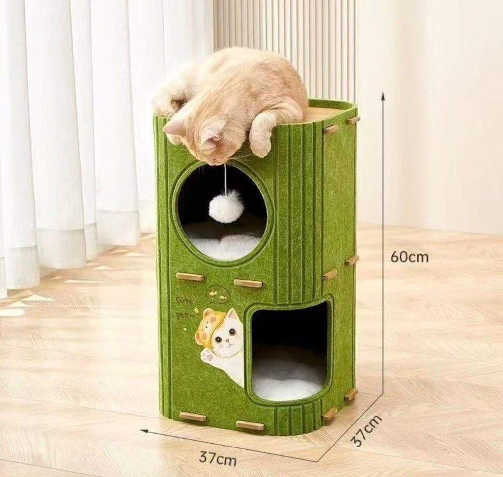Nunbell Copac modern de lux multifunctional pentru pisici 60X37X37 cm